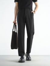Men's Slim Fit Solid Business Pants